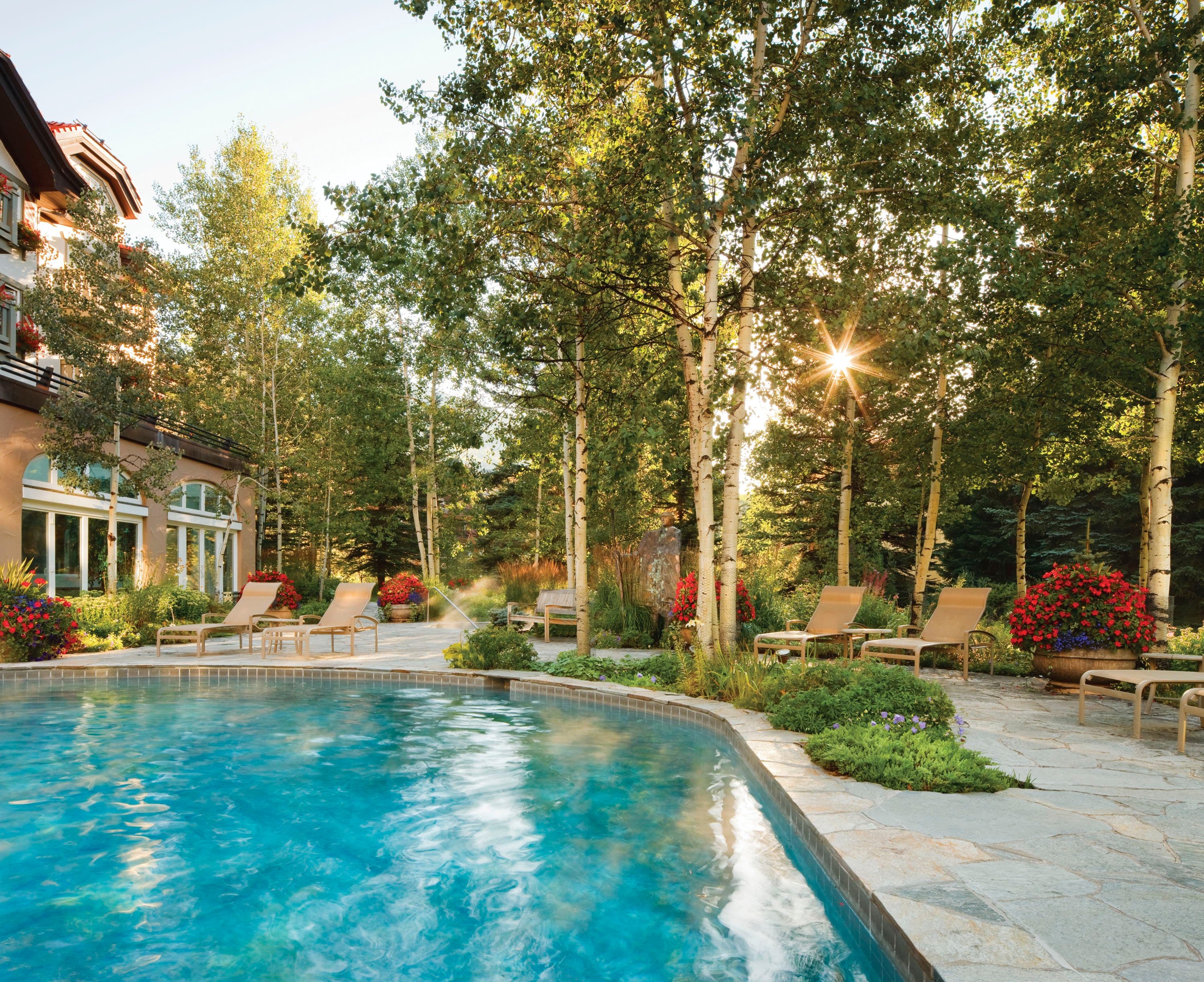 Pool Creekside Patio