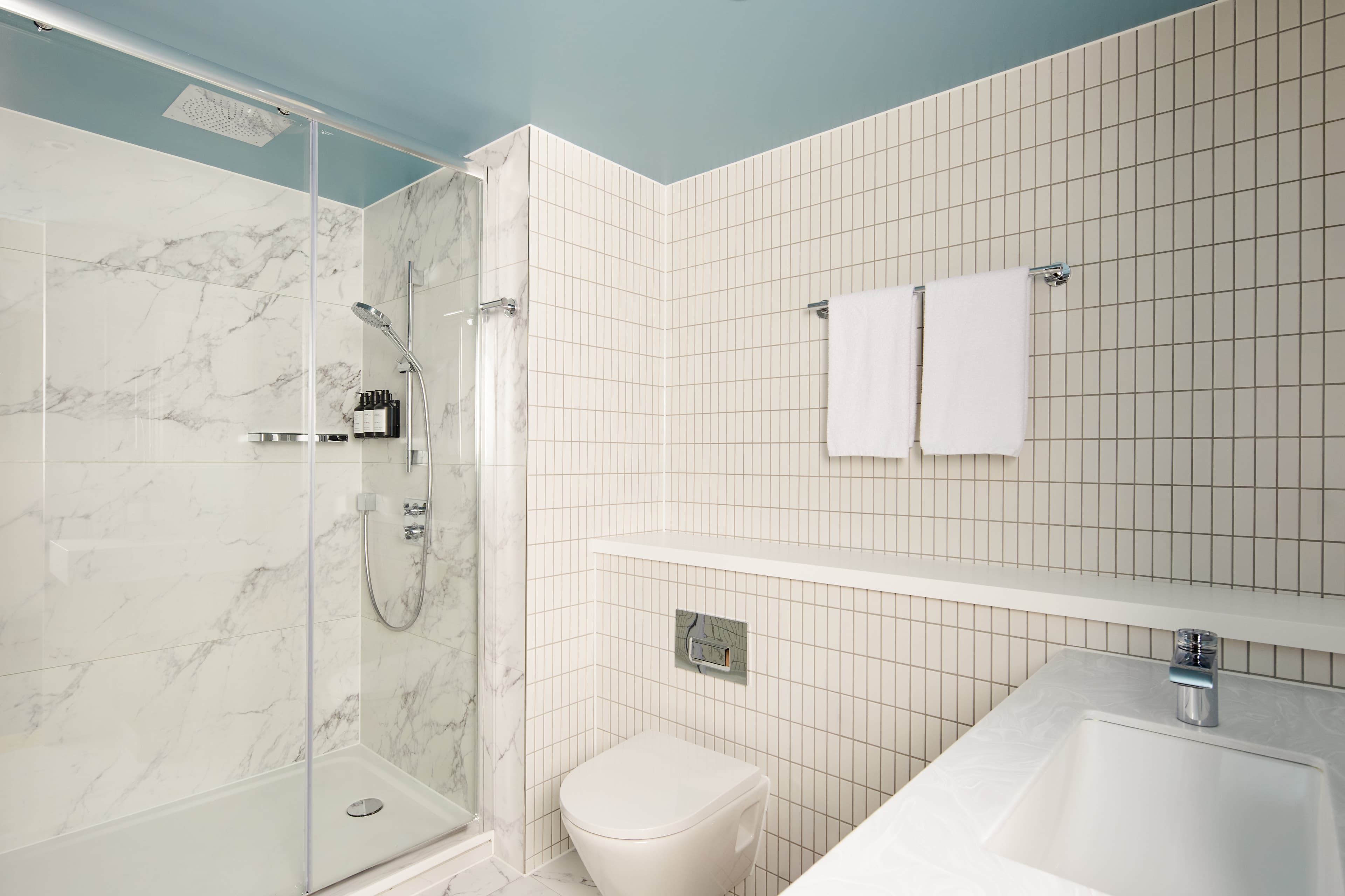 Bathroom and shower