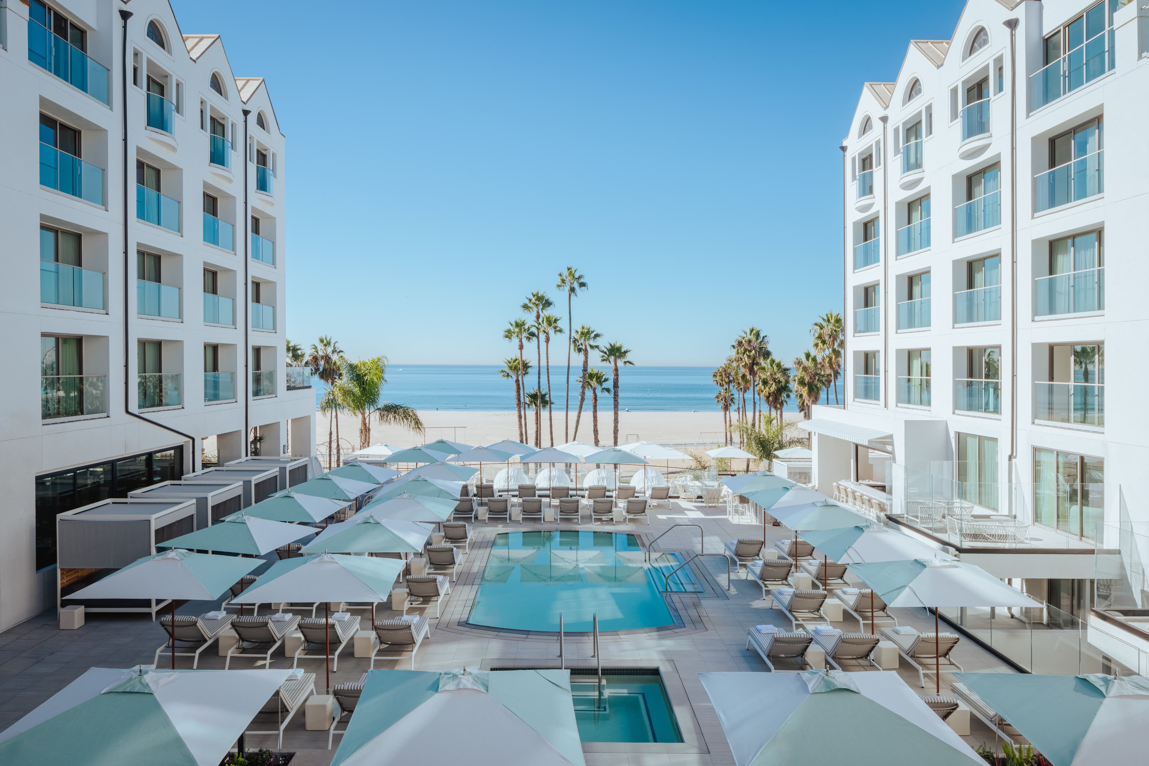 Where the sun kisses the Pacific Ocean, lies Azure Pool & Bar