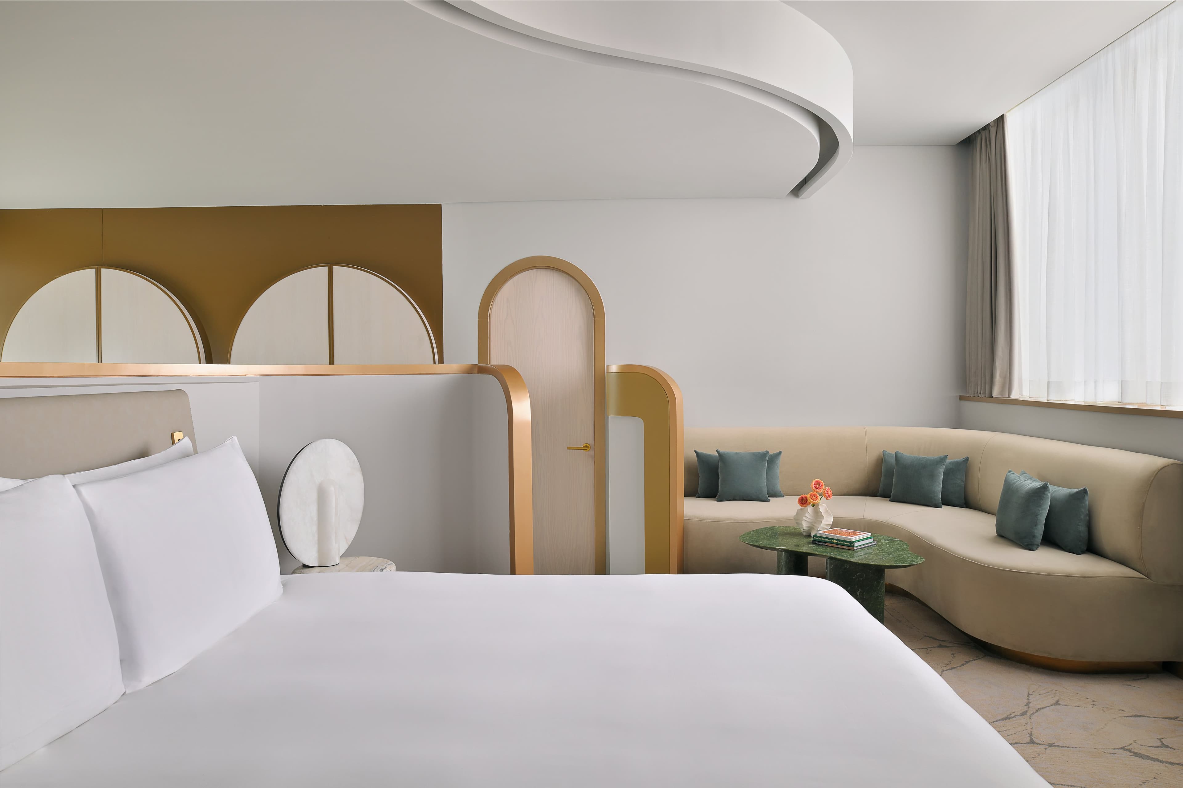 Penthouse Bedroom suite an icon or relaxation 
