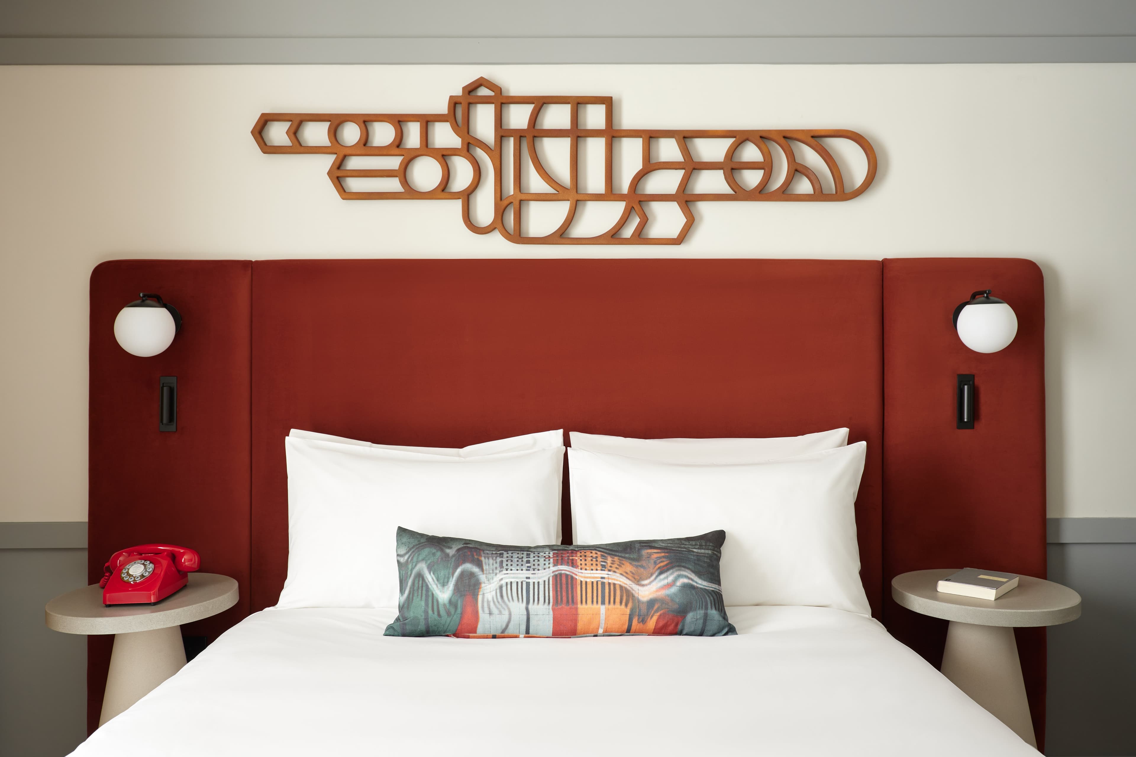 Rooms are thoughtfully designed for a stylish and comfortable stay