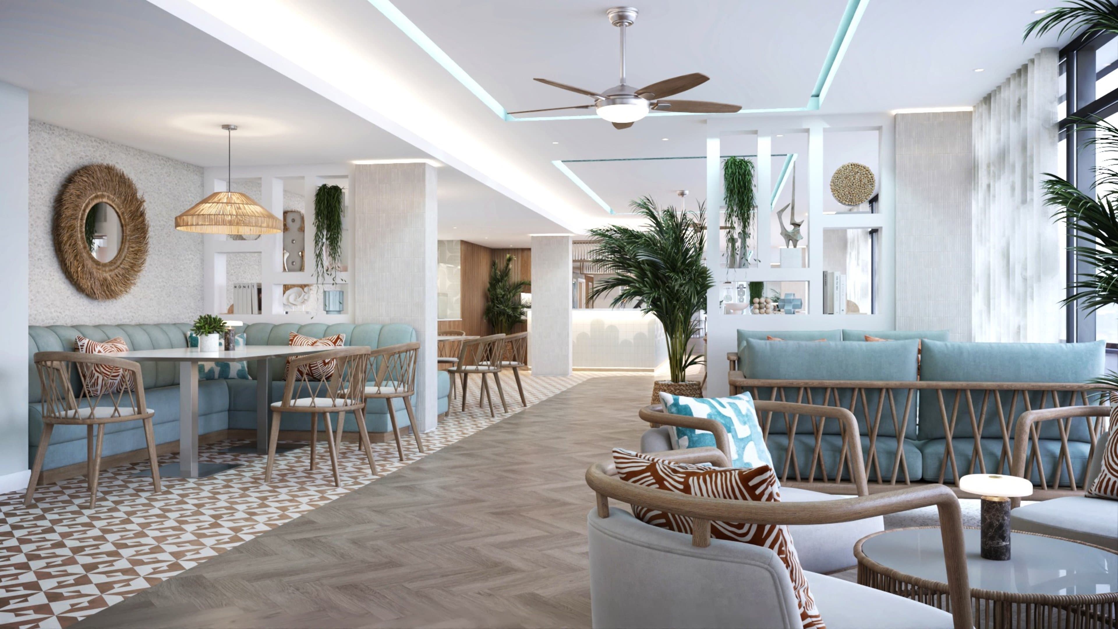 Sip cocktails with seasonal bites and skyline views at The Cast.