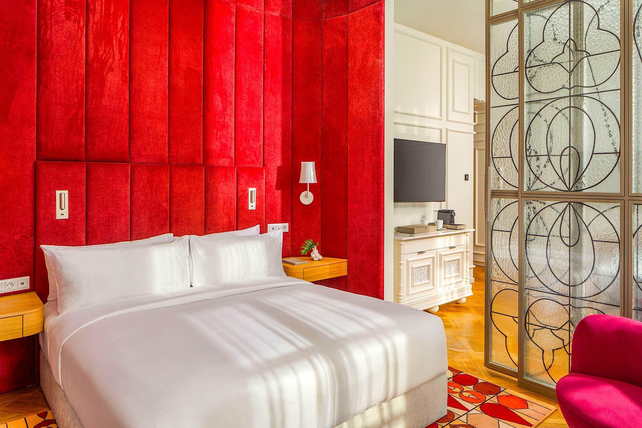 One bedroom suite designed by Marcel Wanders