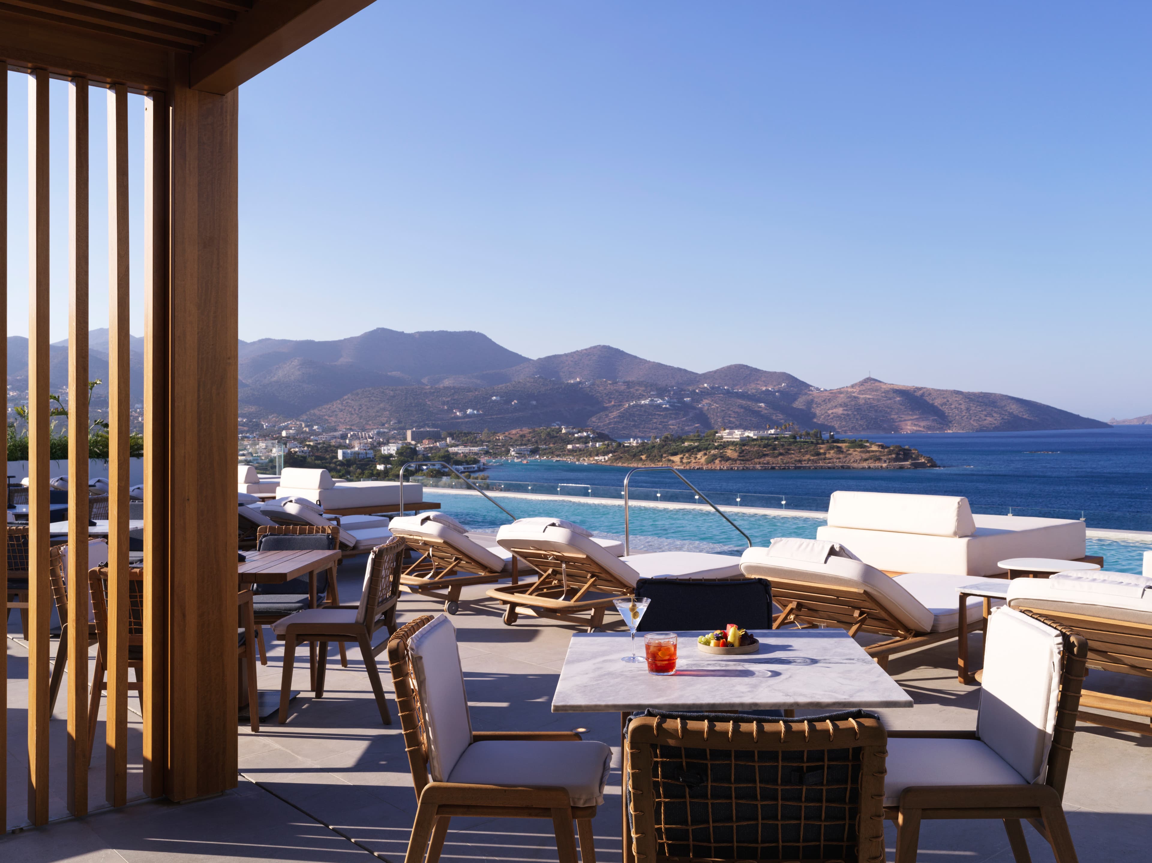 Where Sky Meets Sea: The Minoan Rooftop Lounge