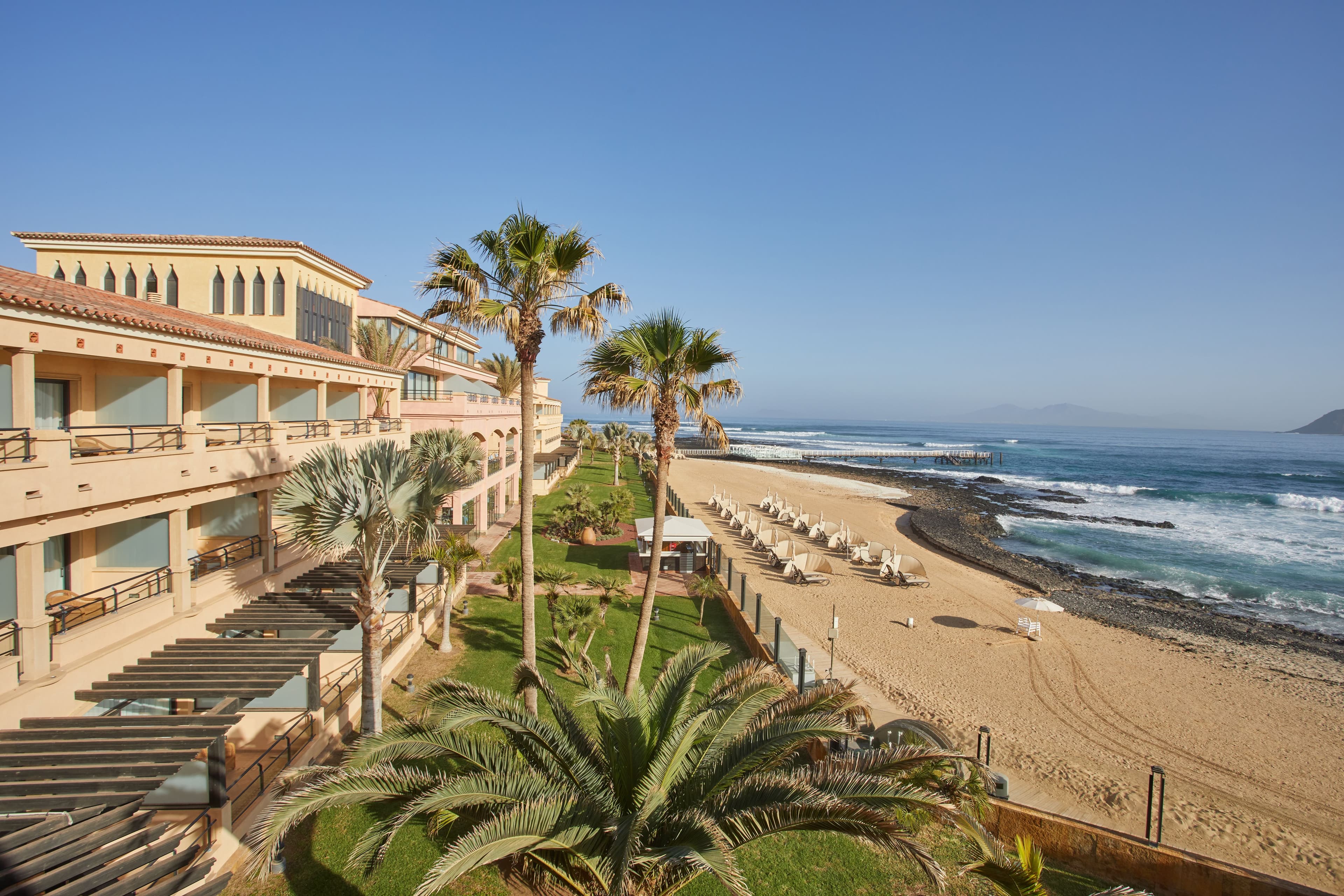 Hotel on the beach