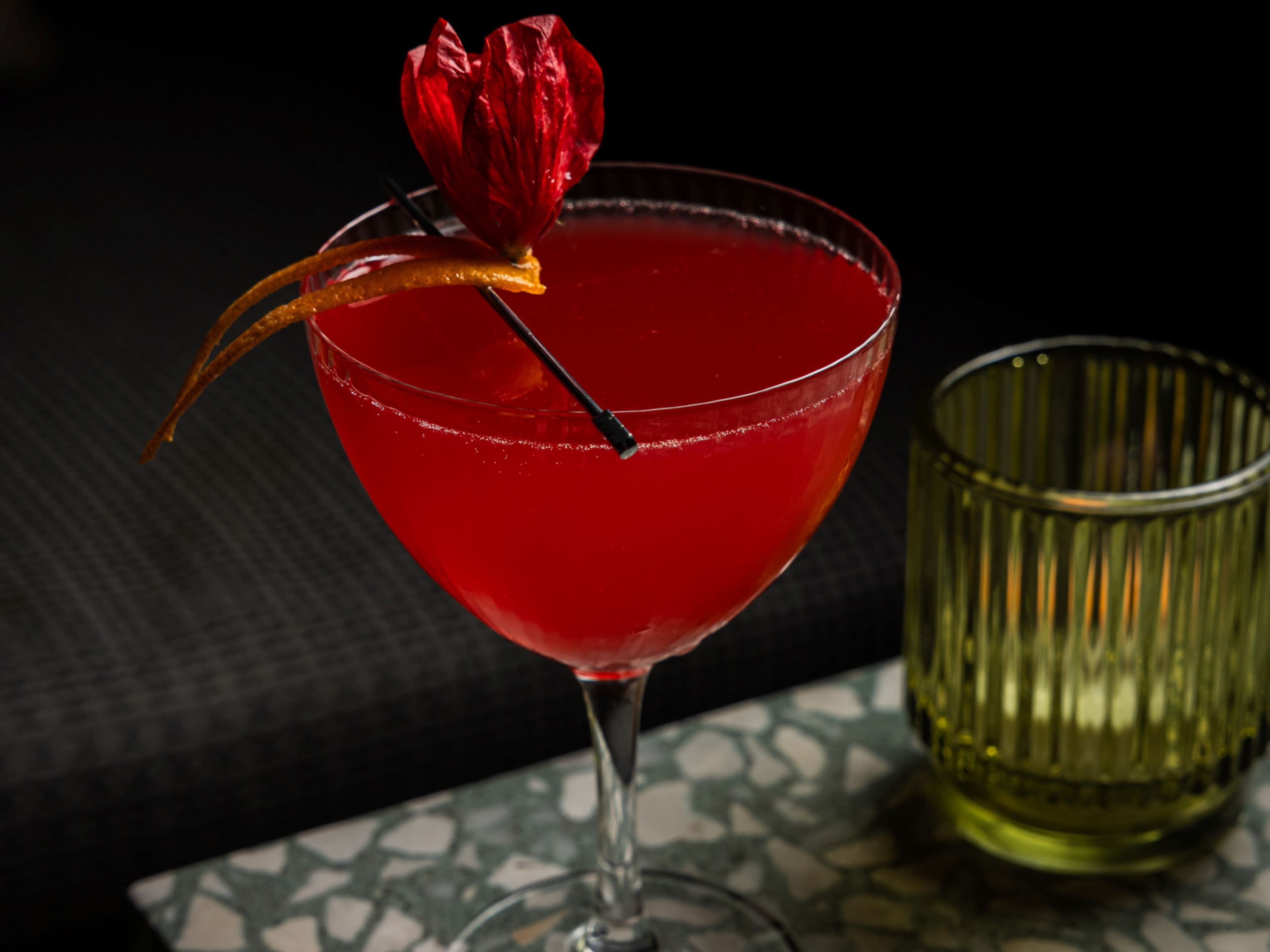 Beautifully crafted cocktails at Blue Hound Kitchen & Cocktails