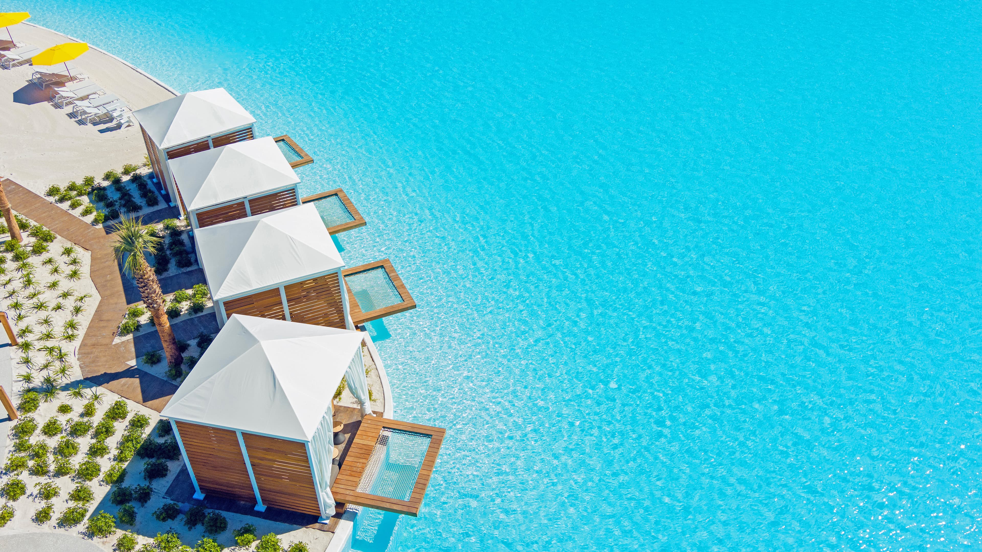 Evermore "Blue Hole" Cabanas - Aerial