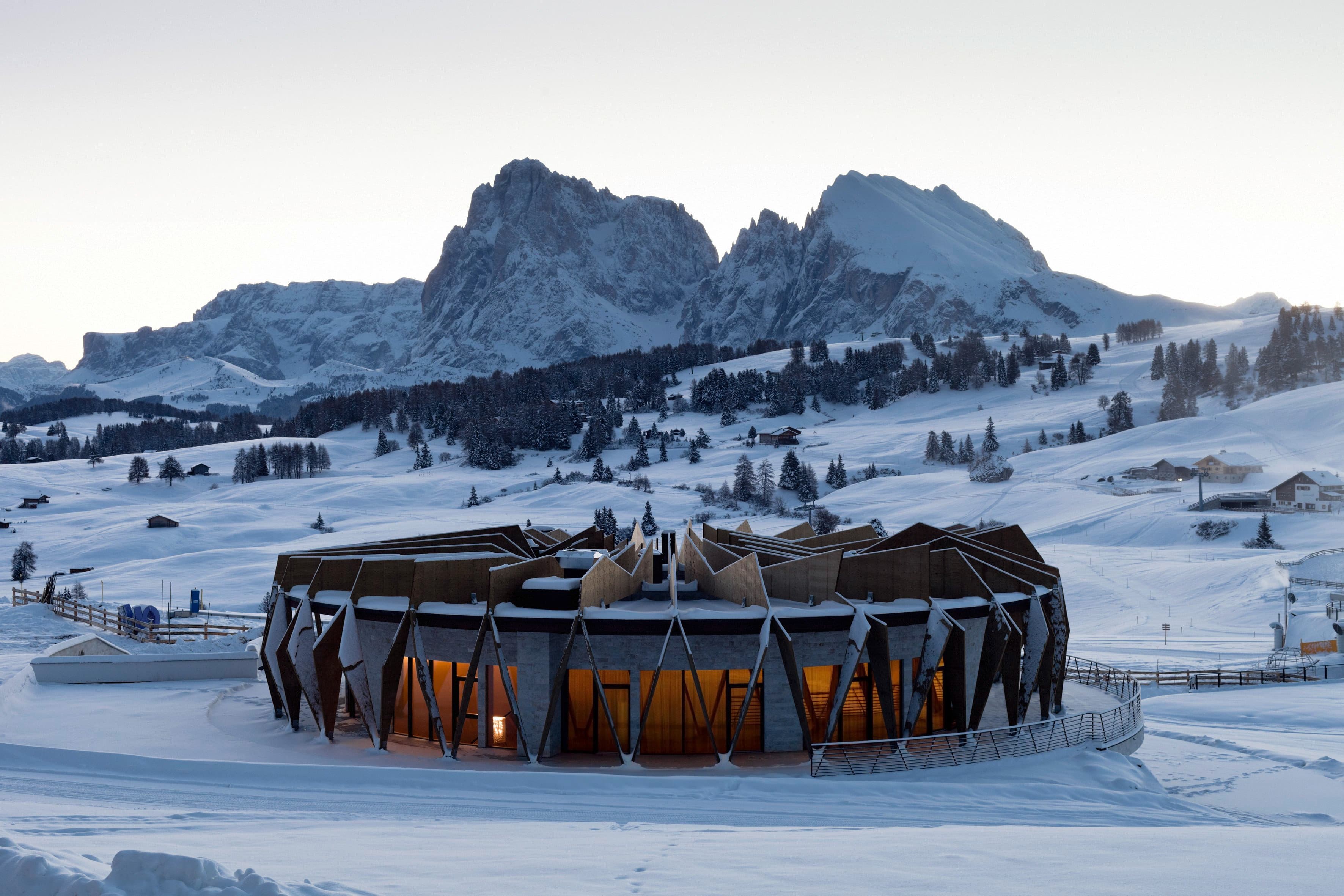 Exterior of the Alpina Chalet