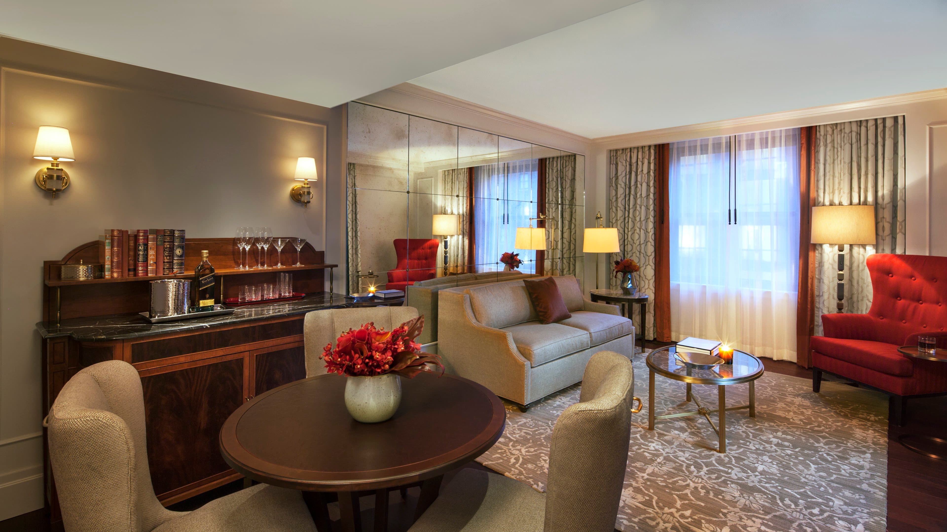 One Bedroom Suite Living Room with Sleeper Sofa
