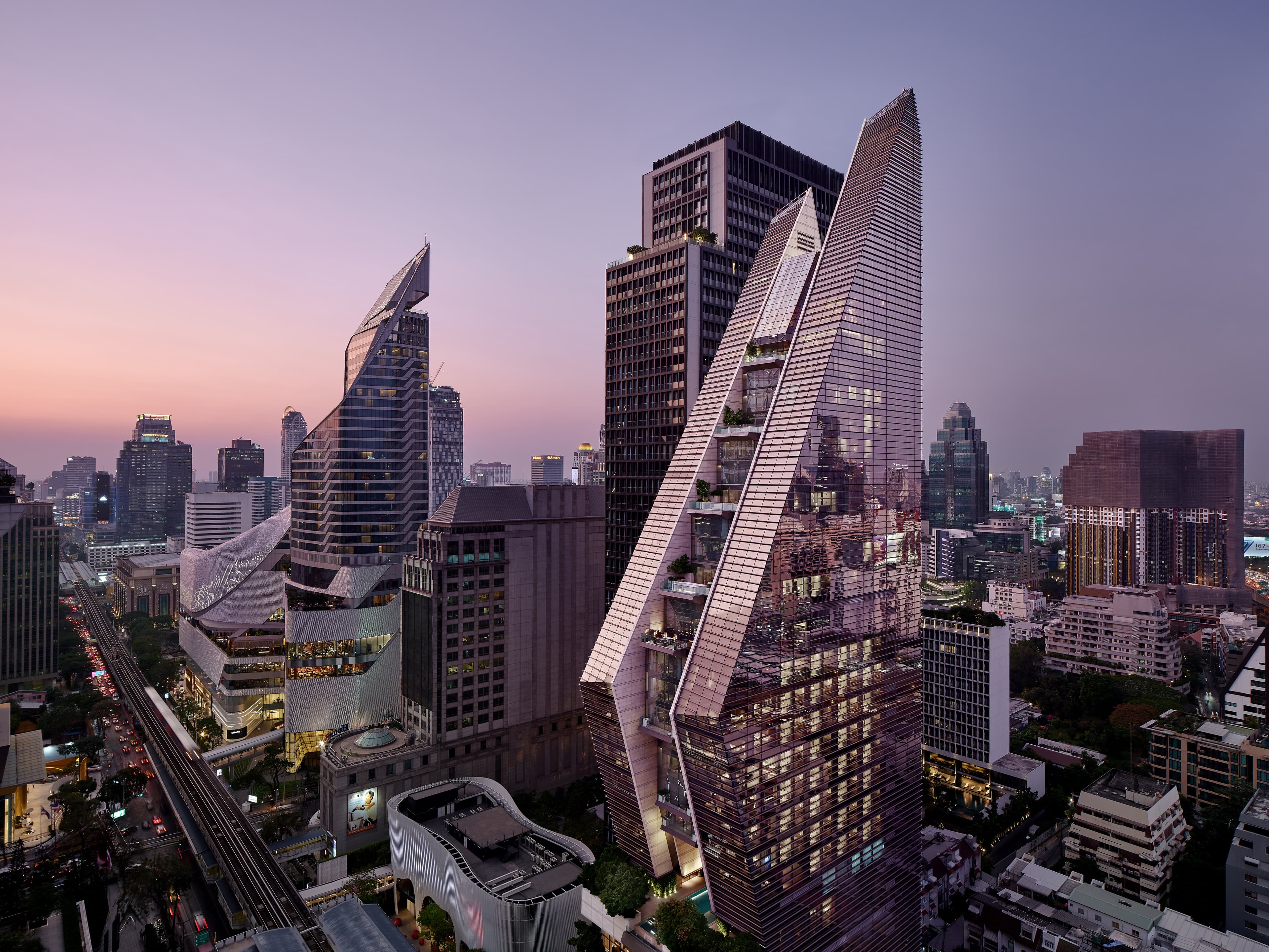 Rosewood Bangkok Exterior Facade