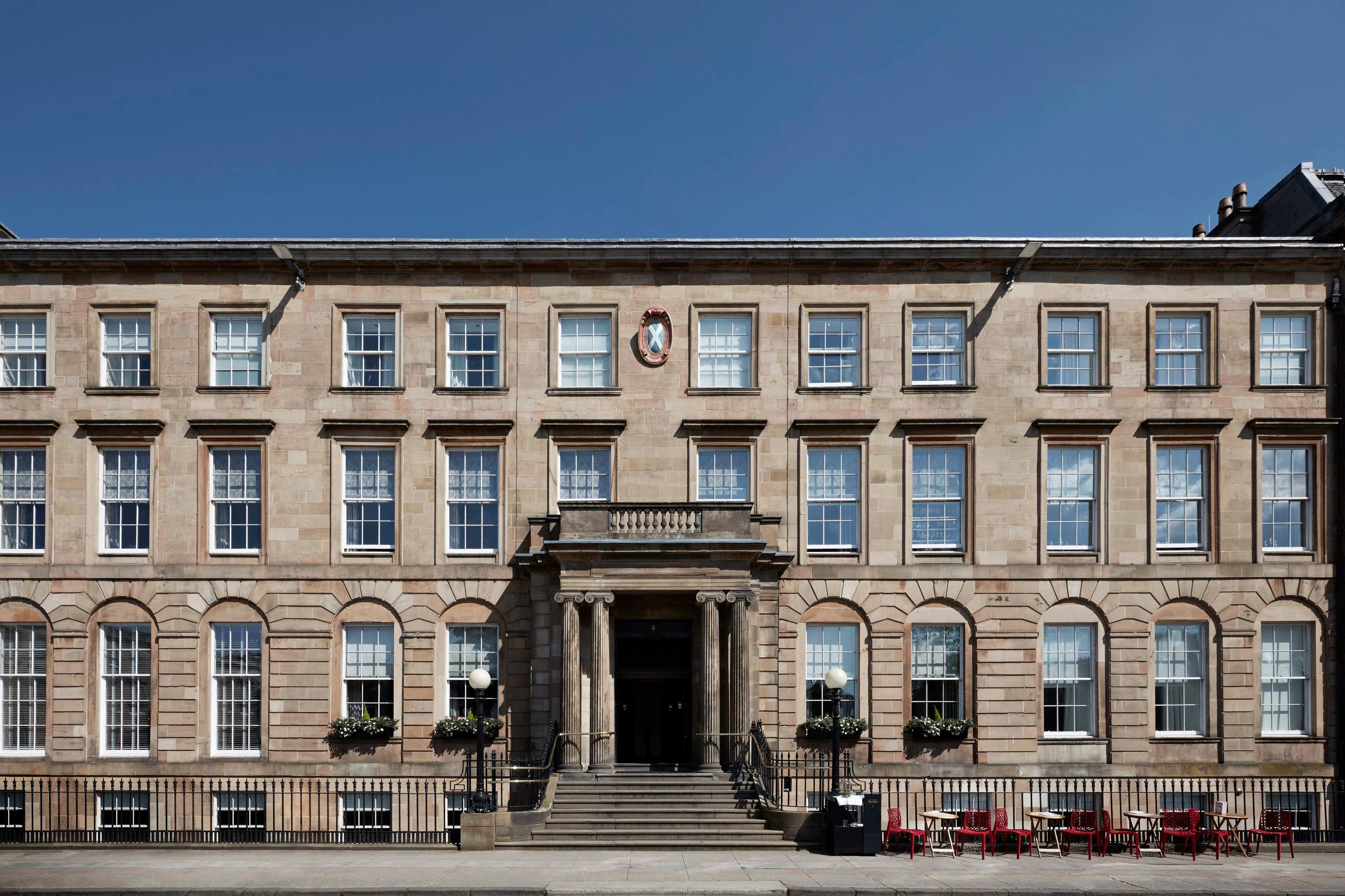 Grand exterior of Kimpton Blythswood Square Hotel & Spa