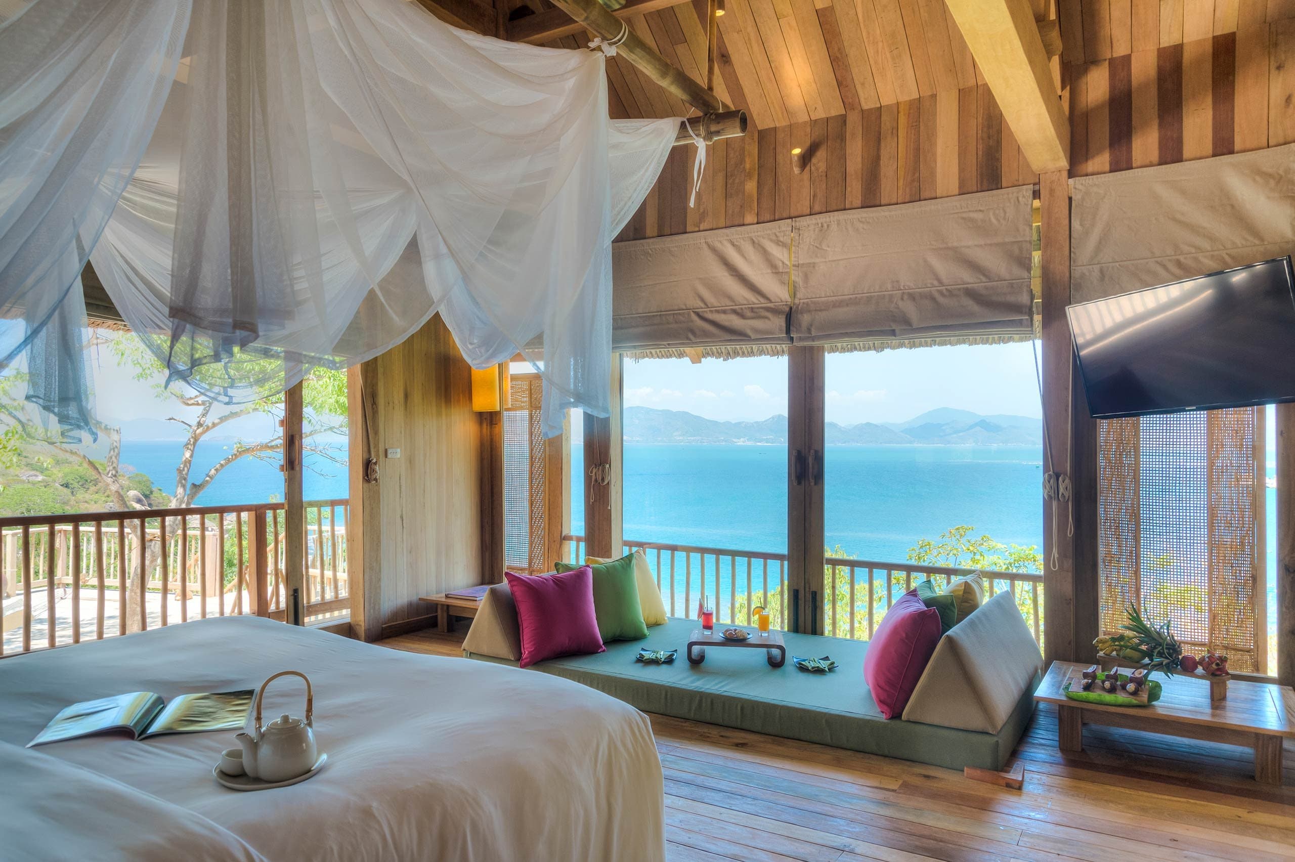  Three full sized bedrooms with stunning views