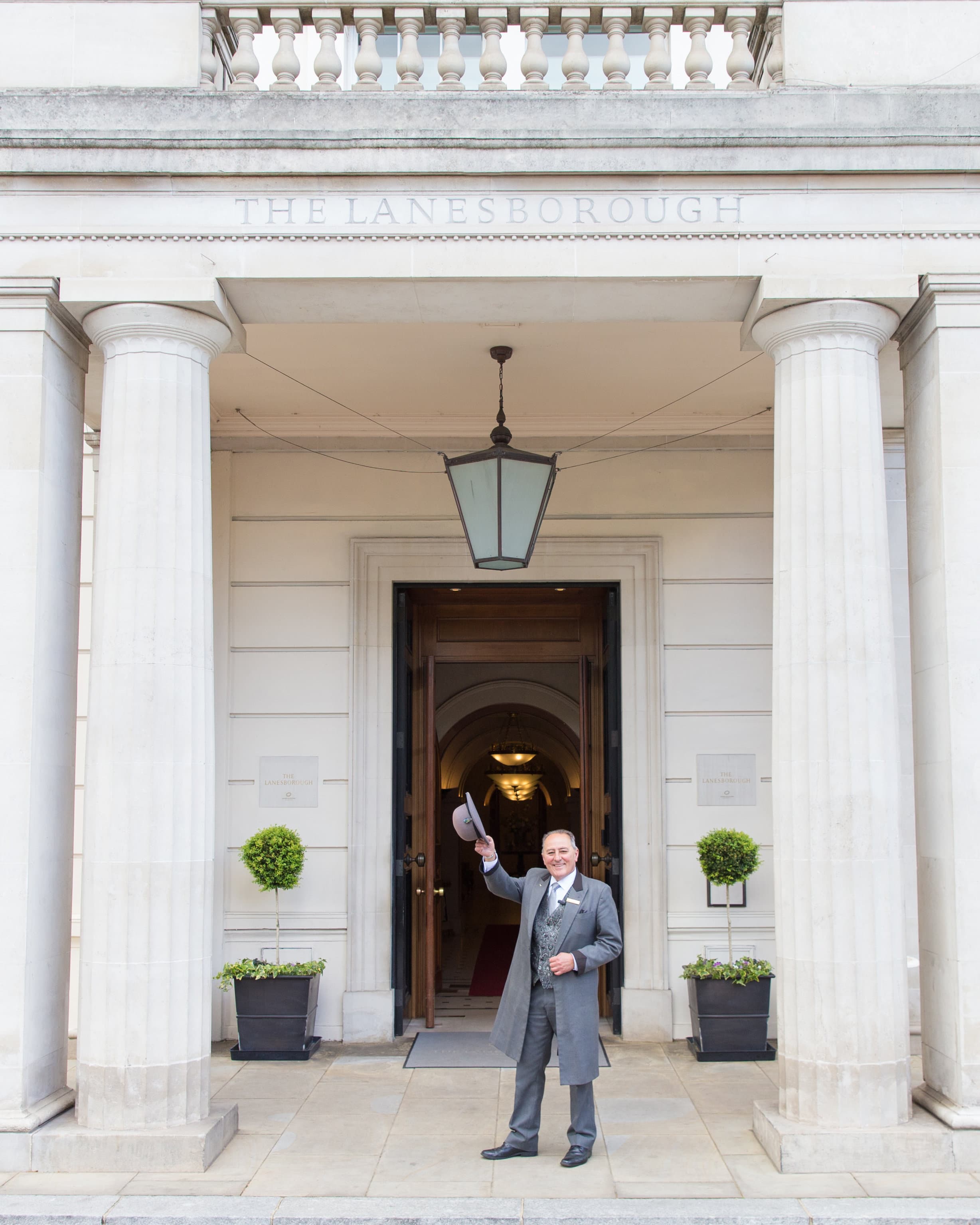 Doorman at Hotel Entrance The Lanesborough