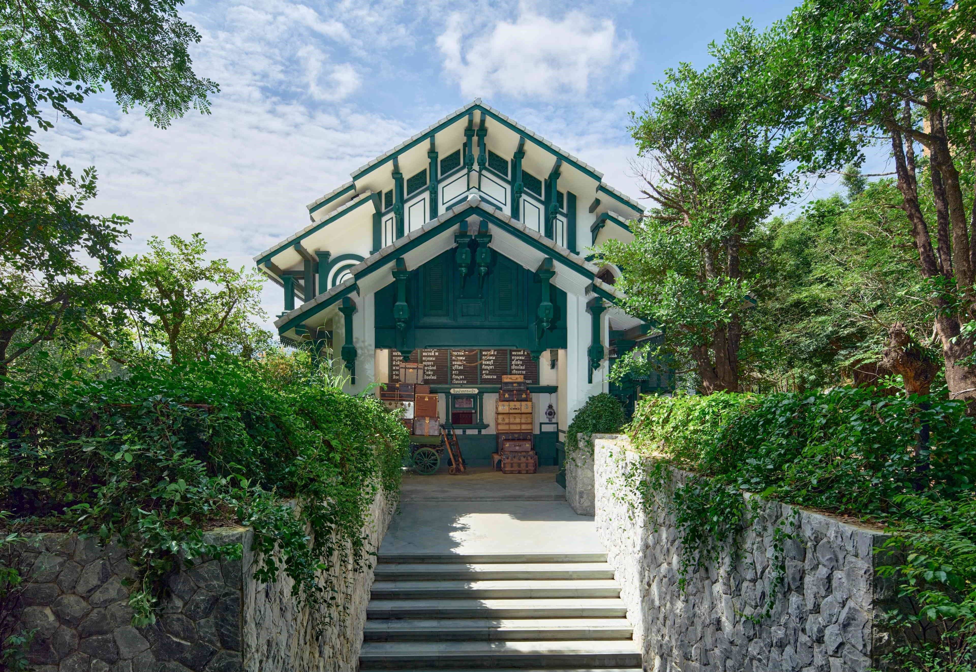 Main Entrance Designed by Bill Bensley