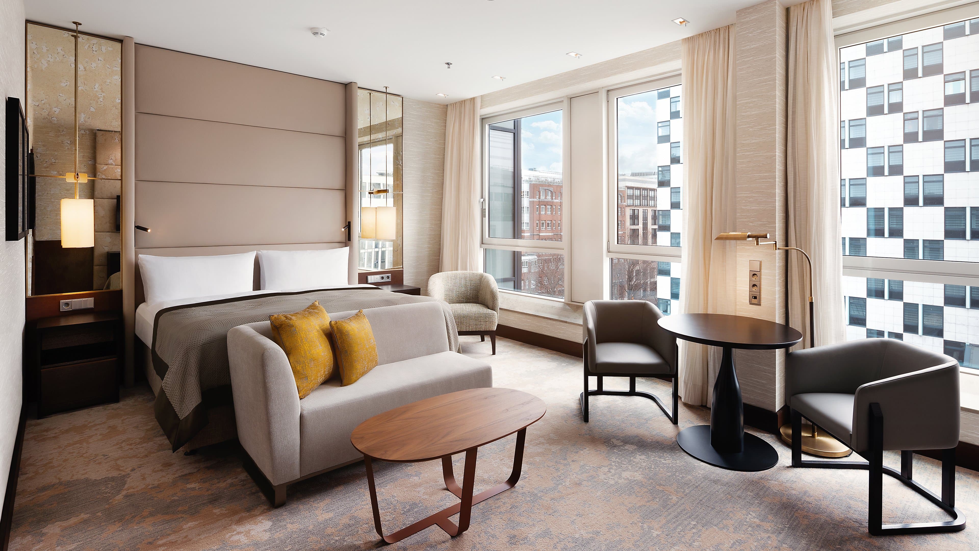 Experience spacious luxury in our Premium King Bed room