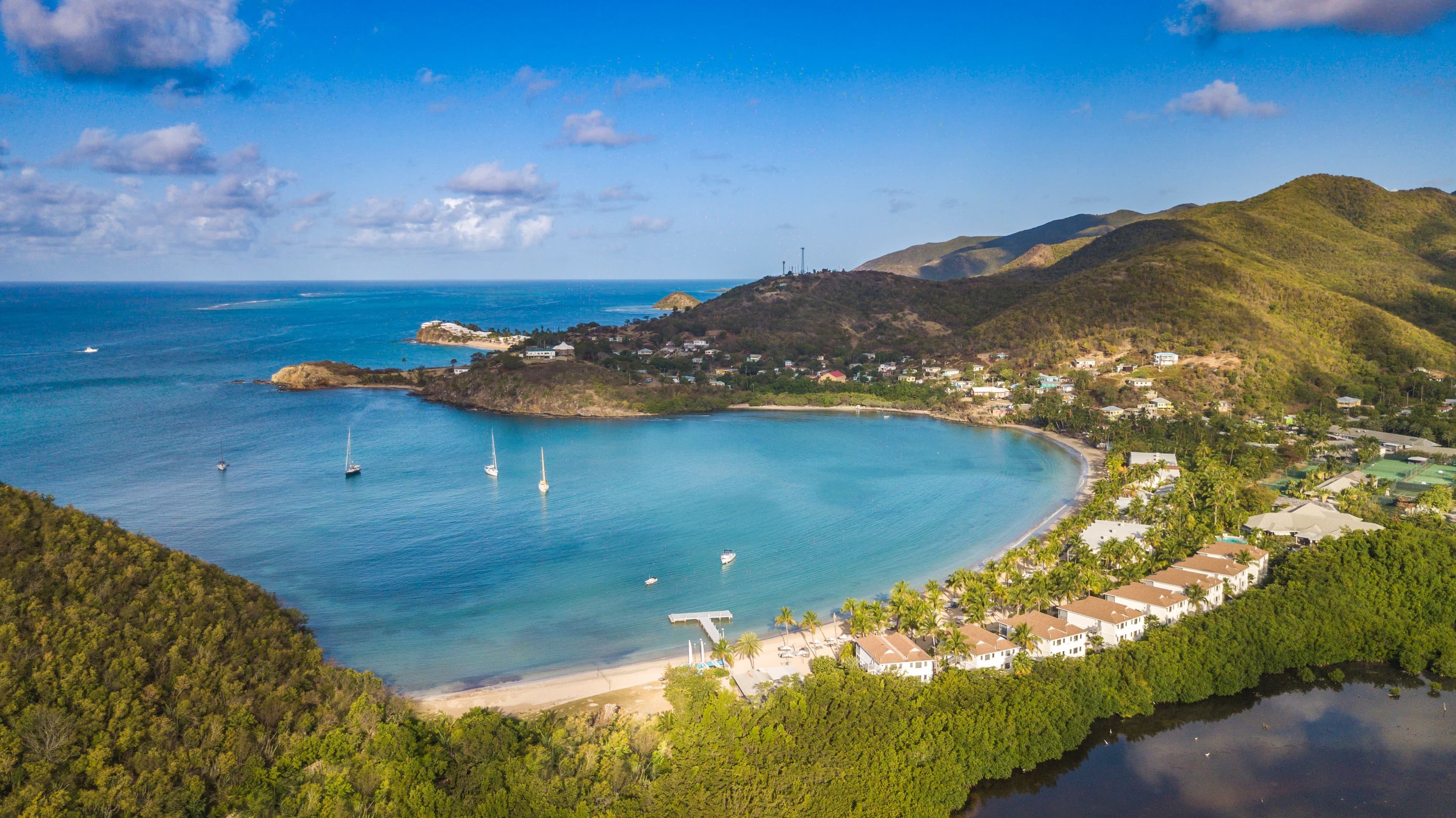 Ariel View of Carlisle Bay