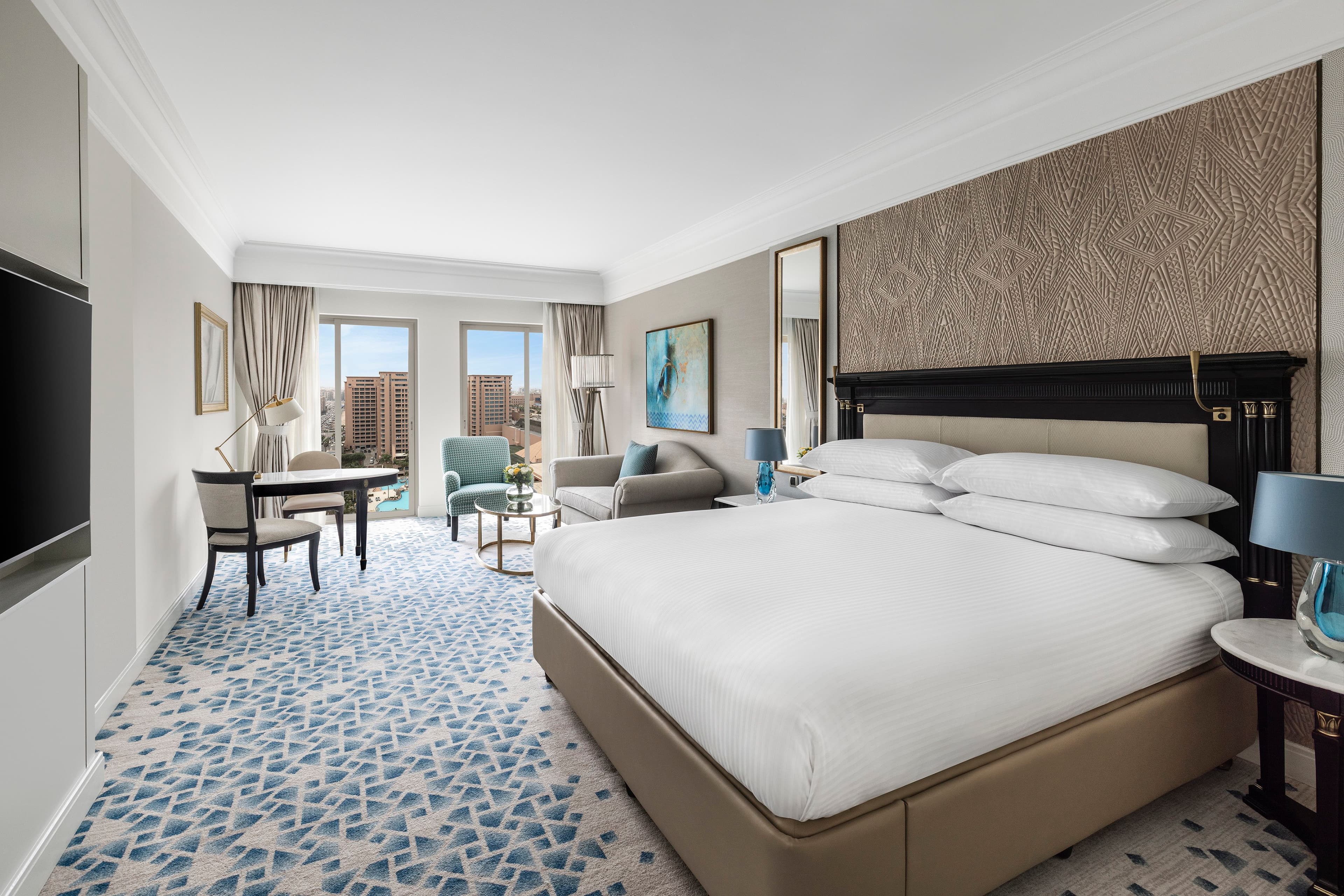 Newly renovated premium room with modern and contemporary design