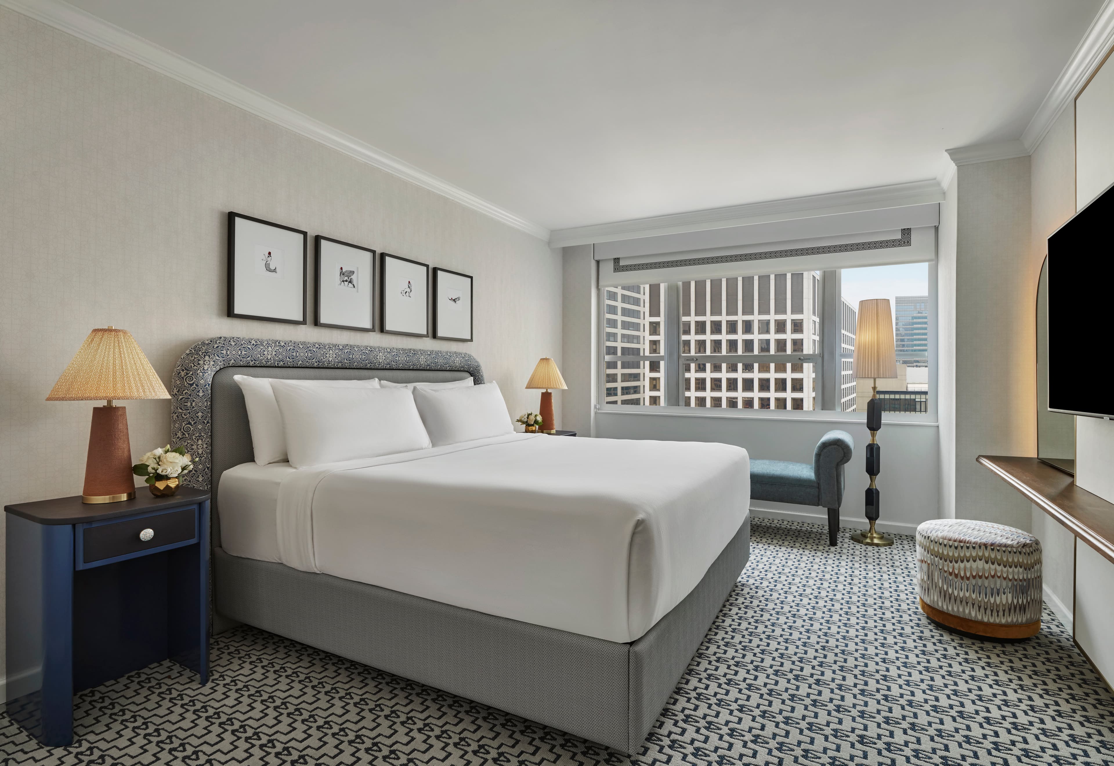 Newly Renovated Grand Tower King Bedroom