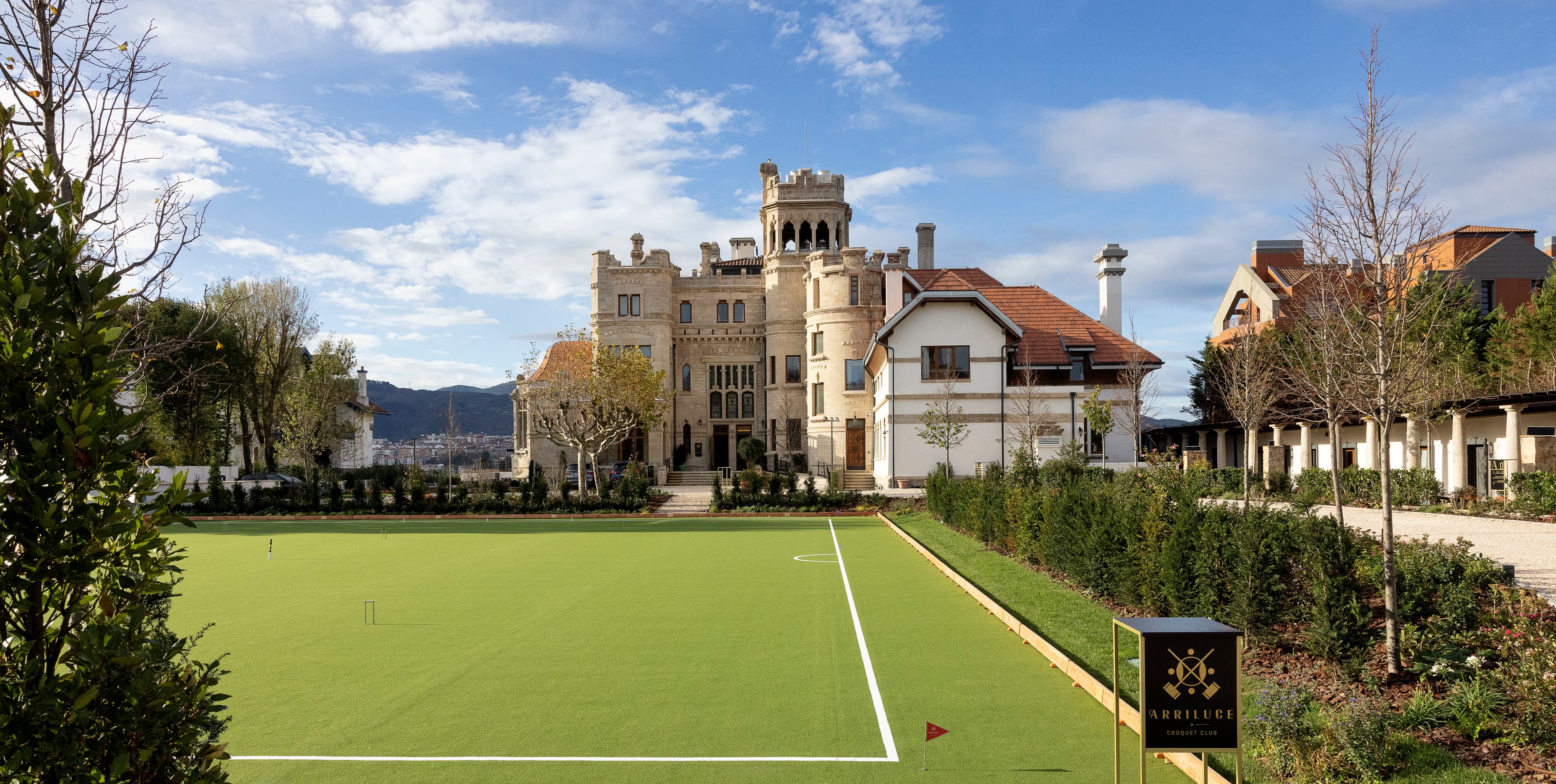 Facade and croquet launch 
