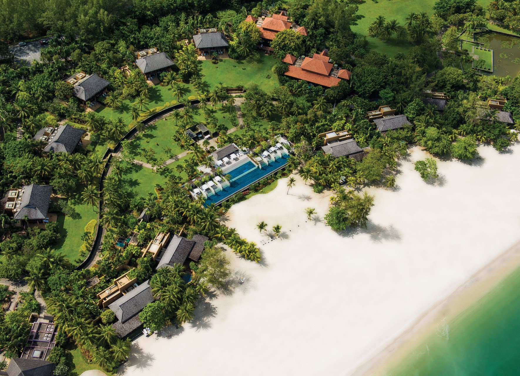 Aerial View of Resort