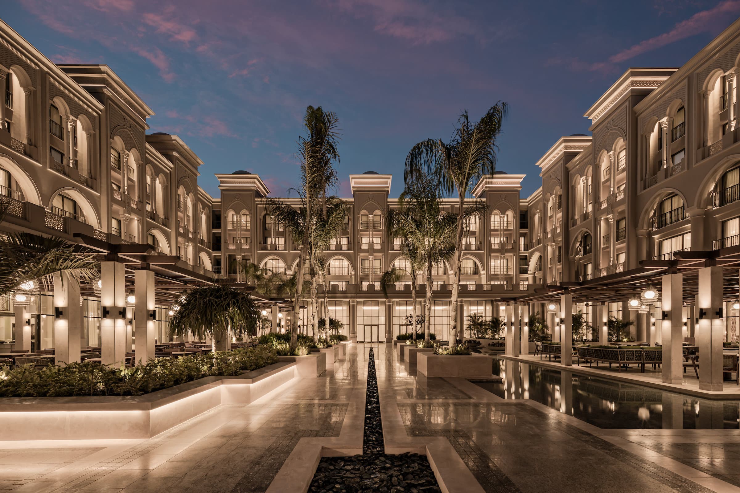 Courtyard Night Shot